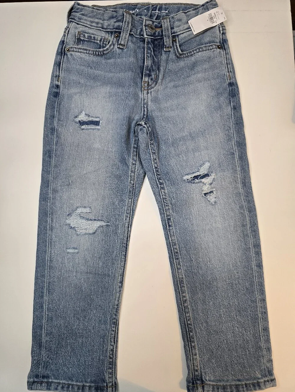 Old Navy Original Loose Fit Distressed Jeans